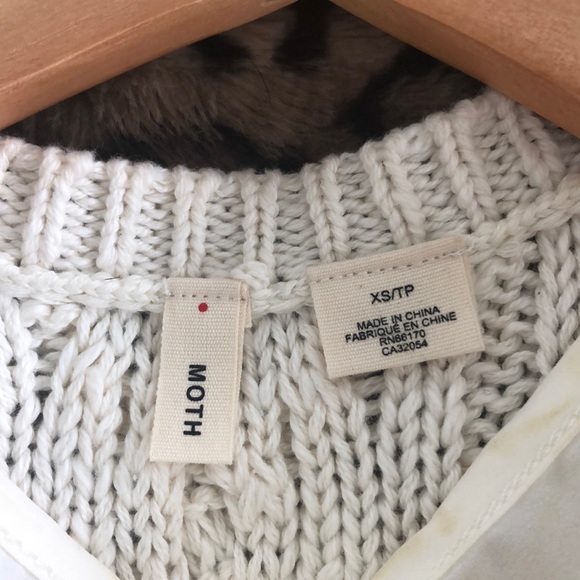 Anthropologie sleeveless sweater top - Picture 7 of 7